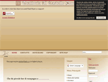 Tablet Screenshot of alcastellodonnafugata.com